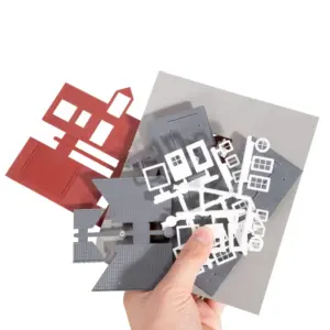 Miniature Shop Town House Model for Dioramas 9 Sd9ecca5bdb2e4030a3db230fd2372866q