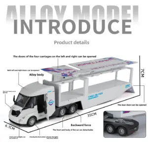 1:32 Scale Diecast Heavy Truck Model 9 Sd9f623cc03794660864aab398c466bb4S