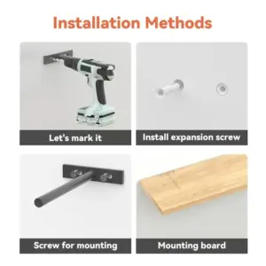 Invisible Floating Wall Shelf 4/6 Inches 11 Sd9f9591d3def434ab87619b7cd441e00X