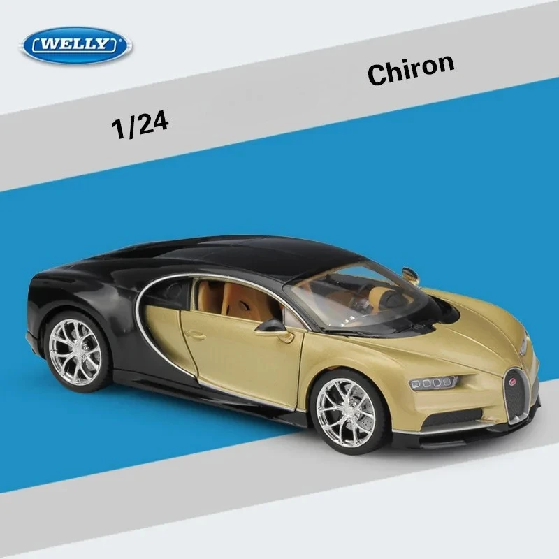 Bugatti Chiron 1:24 Diecast Model Collection 3 Bugatti Chiron 1:24 Diecast Model Collection - Image 3
