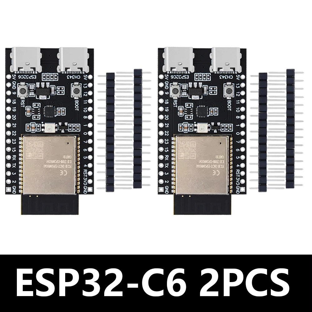 ESP32-C6 WiFi+Bluetooth Dev Module 1-4 Units 8 ESP32-C6 WiFi+Bluetooth Dev Module 1-4 Units - Image 8