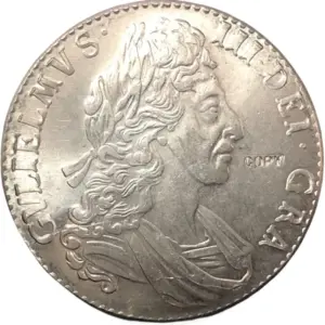 1695 England William III Silver Replica Coin
