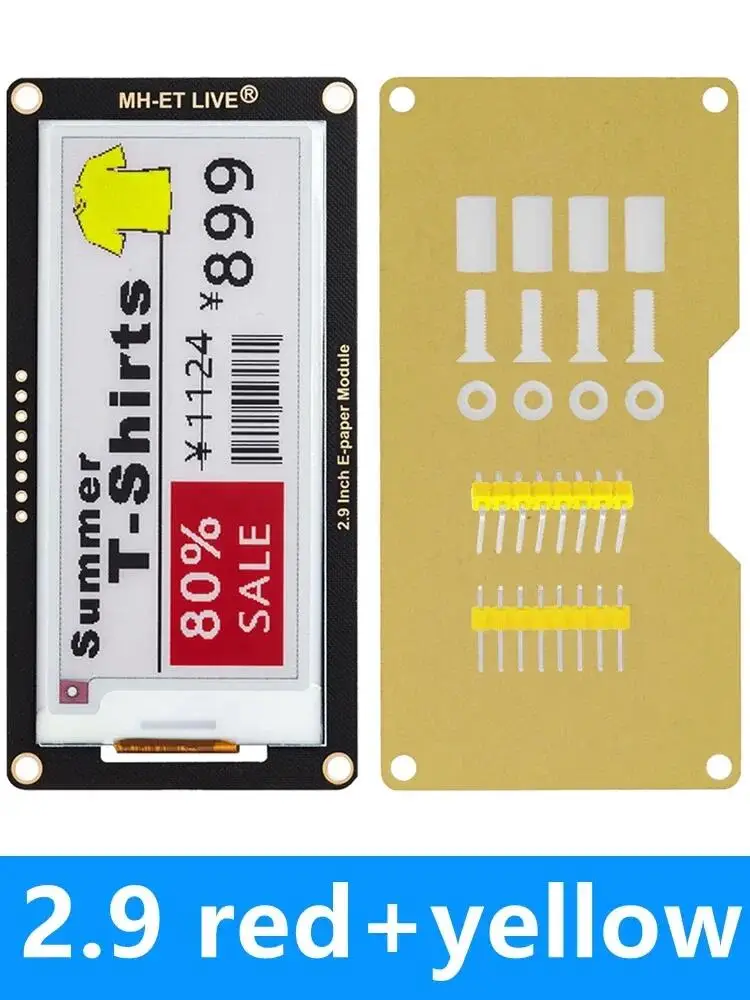 2.9-Inch E-Ink Display Module 296×128 Pixels 8 2.9-Inch E-Ink Display Module 296×128 Pixels - Image 8