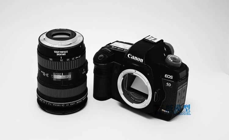 5D Canon EOS 5D Mark II Paper Model Puzzle 3 5D Canon EOS 5D Mark II Paper Model Puzzle - Image 3