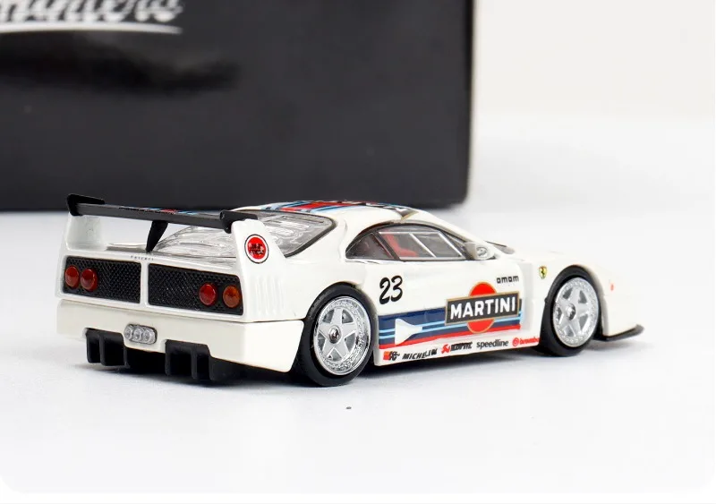 Ferrari F40 LM Martini Die-Cast Model 1:64 Scale 4 Ferrari F40 LM Martini Die-Cast Model 1:64 Scale - Image 4