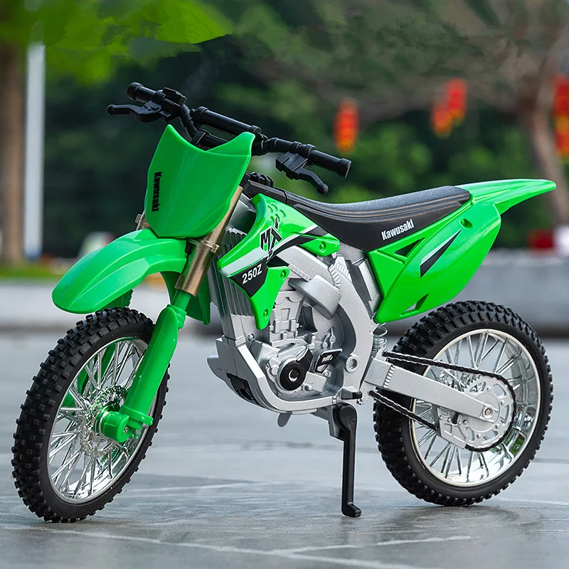 1:10 Scale KX450 Alloy Off-Road Motorcycle Model 3 1:10 Scale KX450 Alloy Off-Road Motorcycle Model - Image 3