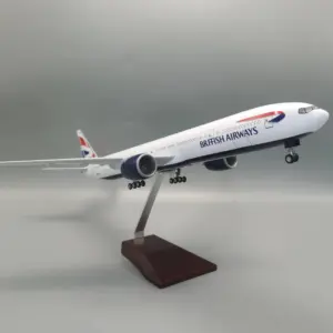 British Airways 47cm Resin Aircraft Model with LED Lighting 11 Sda8914ca518d4d118f26a405774c2ef1X