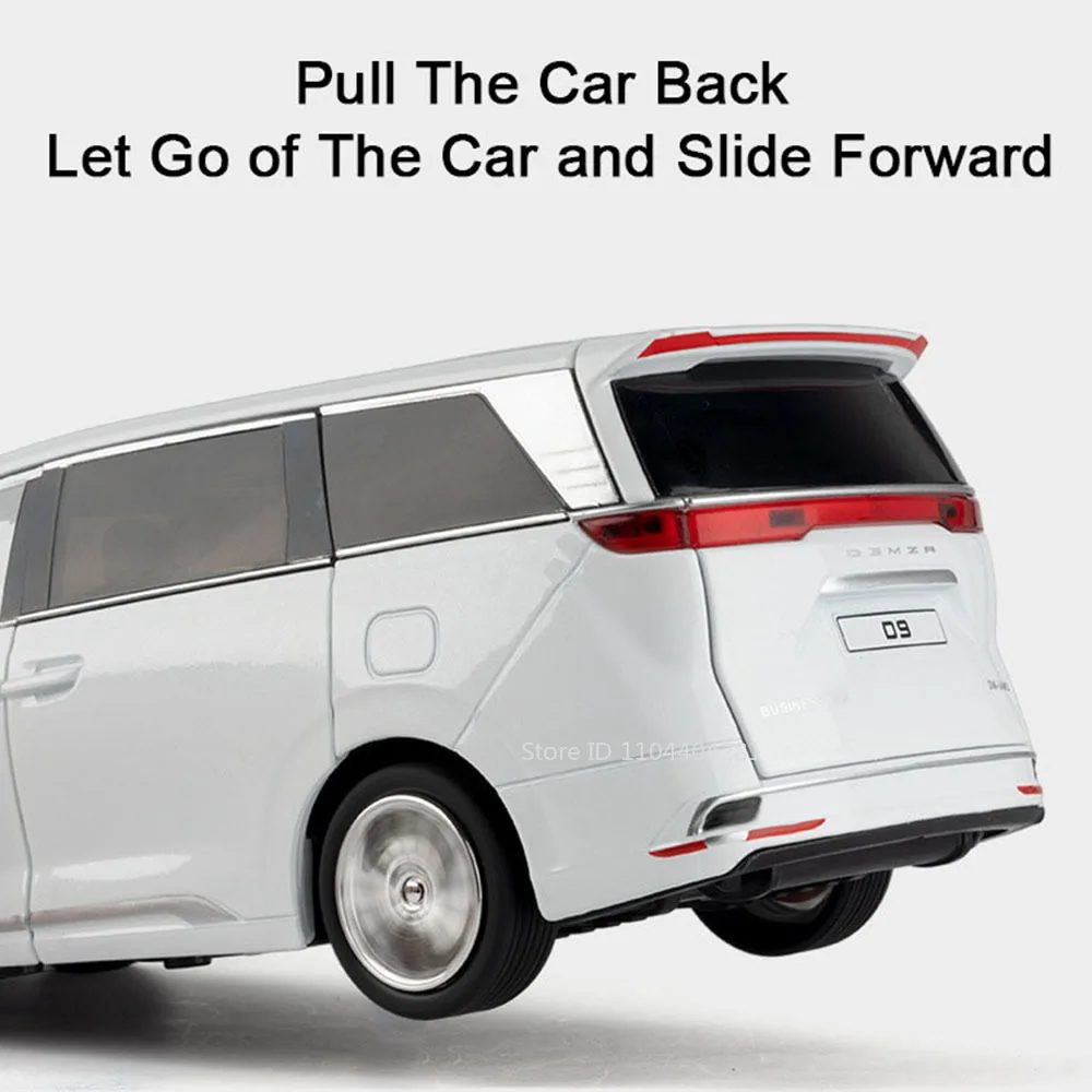 Denza D9 LM300H 1:24 Scale Diecast Model 6 Denza D9 LM300H 1:24 Scale Diecast Model - Image 6