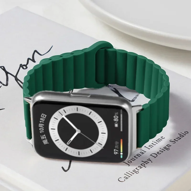Silicone Watch Strap for Huawei Watch FIT 2 6 Silicone Watch Strap for Huawei Watch FIT 2 - Image 6