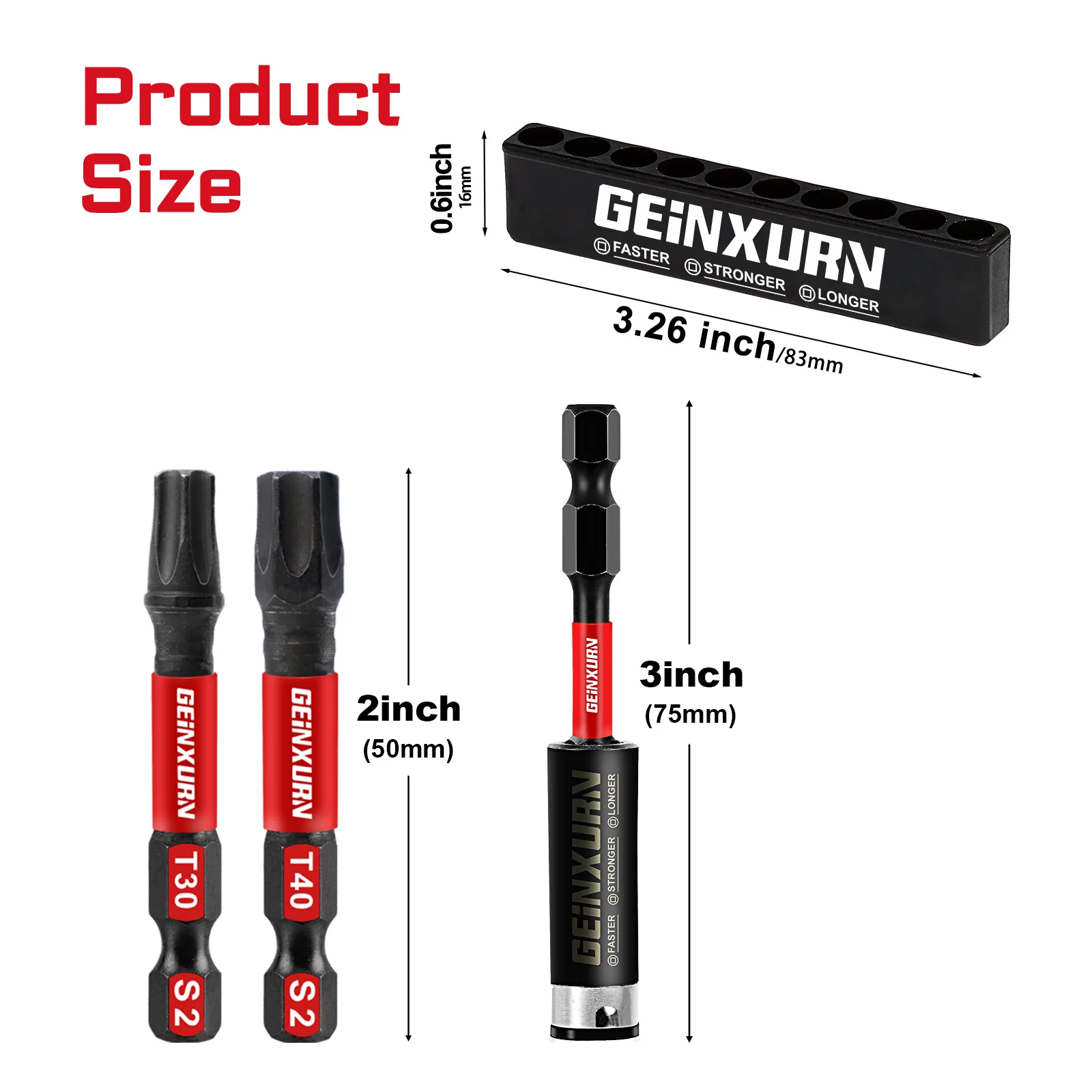 Impact Magnetic Torx Bit Set for Professionals 2 Impact Magnetic Torx Bit Set for Professionals - Image 2