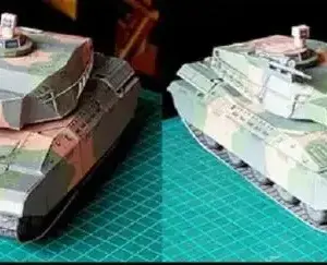 MX-32 Military Tank Paper Model Kit 3 Sdaaf3525dfce48a99efd561e3036bea5A