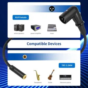 Professional 0.3m Balanced Audio Adapter Cable 11 Sdab699830a464b73918ee58796589321S