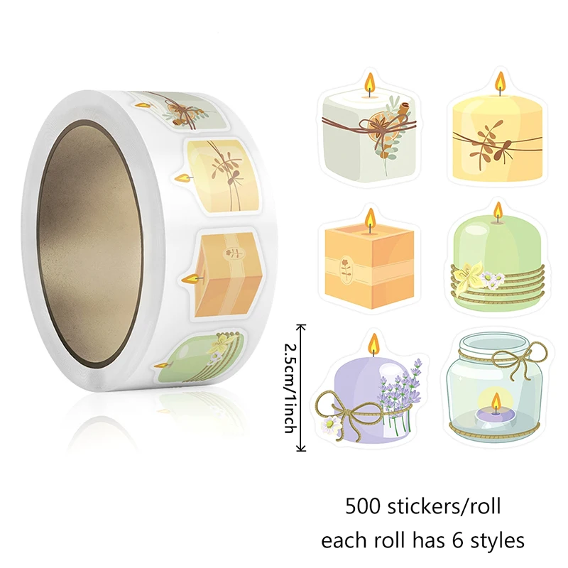 Colorful Cartoon Fruit Stickers Set of 500 8 Colorful Cartoon Fruit Stickers Set of 500 - Image 8