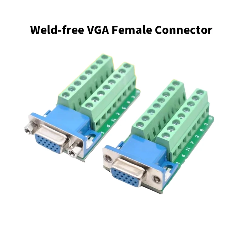VGA Solderless Connector with 15-Pin Configuration 6 VGA Solderless Connector with 15-Pin Configuration - Image 6