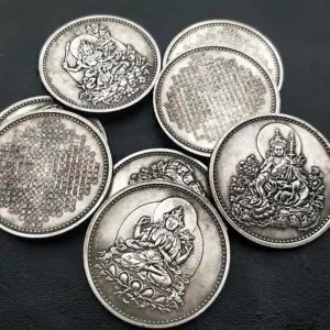 Tibetan Buddhist Deities Metal Collectible