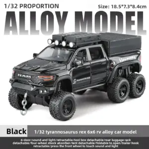 Red RAM 1500 TRX 6x6 Warlord Model 16 Sdb9106d35ee844f19642b046af29b60eq