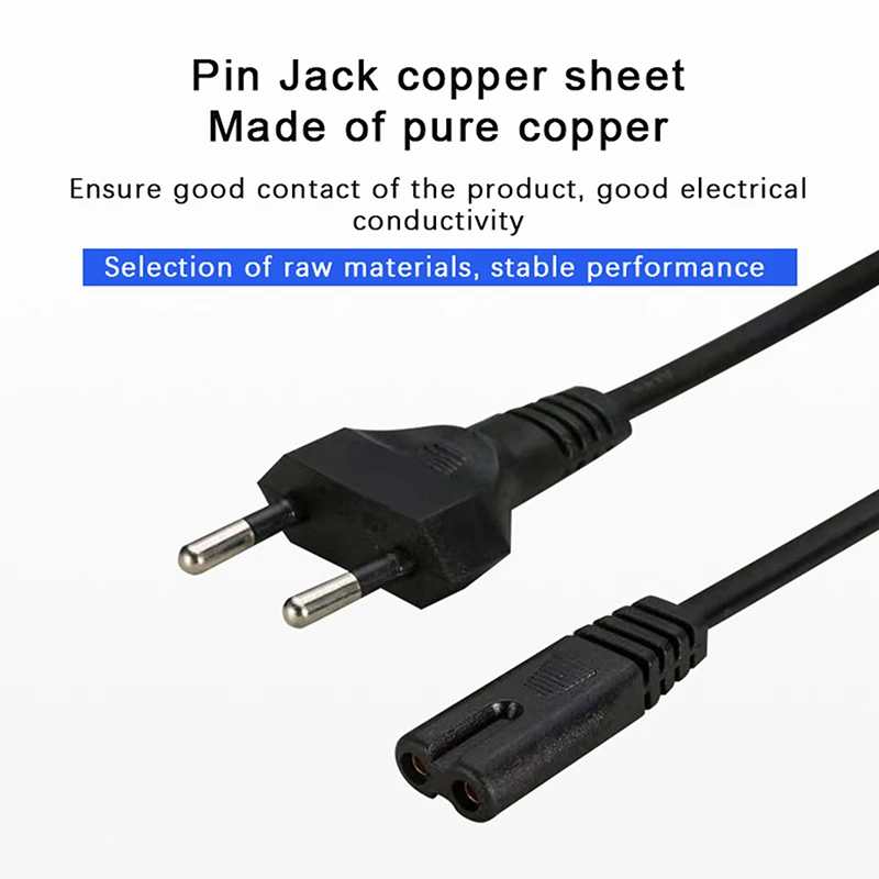 European 0.6m Power Extension Cord with Copper Wire 4 European 0.6m Power Extension Cord with Copper Wire - Image 4