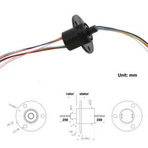 High-Speed 22mm Slip Ring with 12 Channels 10 Sdbb17a55c5984584b90a115e4812e992f