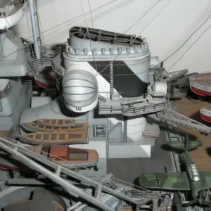 WWII German Battleship Paper Model 1/280 11 Sdbd6d2043e1f49df8a48cfa26e112637F