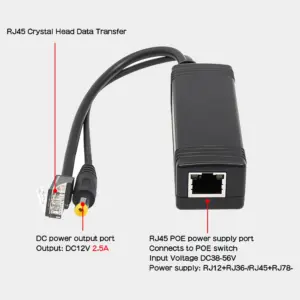 Gigabit POE Splitter PD26G for Networks 7 Sdbd709de9ea64a5291f8ece6aef1b6b48