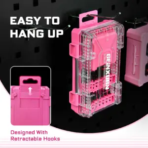 Pink 45-Piece Impact Screwdriver Bit Set 12 Sdbdc22b5b4a04f0b8e273bcd76d5fa39I