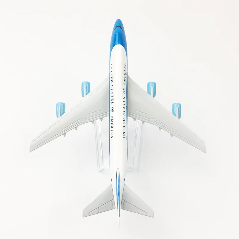Air Force One B747 Diecast Model 16cm Collectible 5 Air Force One B747 Diecast Model 16cm Collectible - Image 5