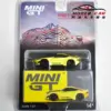 Yellow Nissan Z Pandem 1:64 Diecast Model