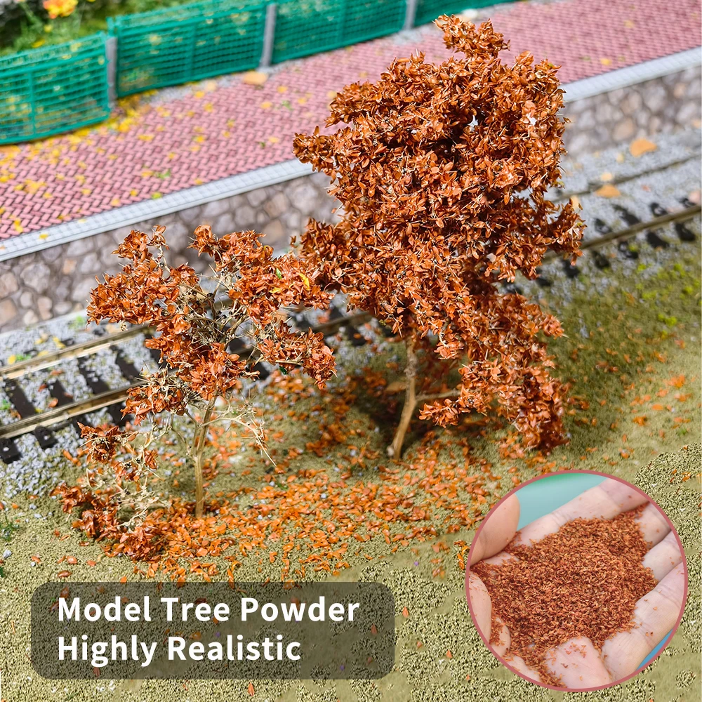 Miniature Foam Tree Set for Models 5 Miniature Foam Tree Set for Models - Image 5