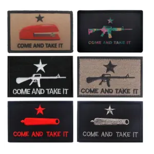 COME AND TAKE IT Embroidered Morale Patch