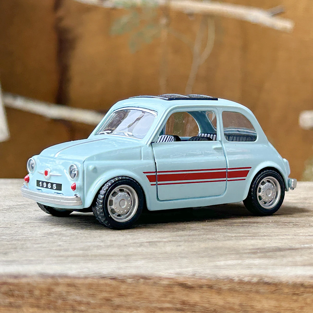 Vintage FIAT MINI Diecast Car Model 1:36 Scale 5 Vintage FIAT MINI Diecast Car Model 1:36 Scale - Image 5