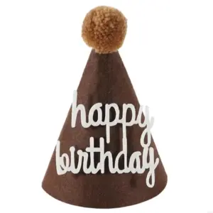 Baby Birthday Hat with Bear Detail in Soft Fabric 19 Sdc6abd1ee4c34036938a590cb9e0f268e