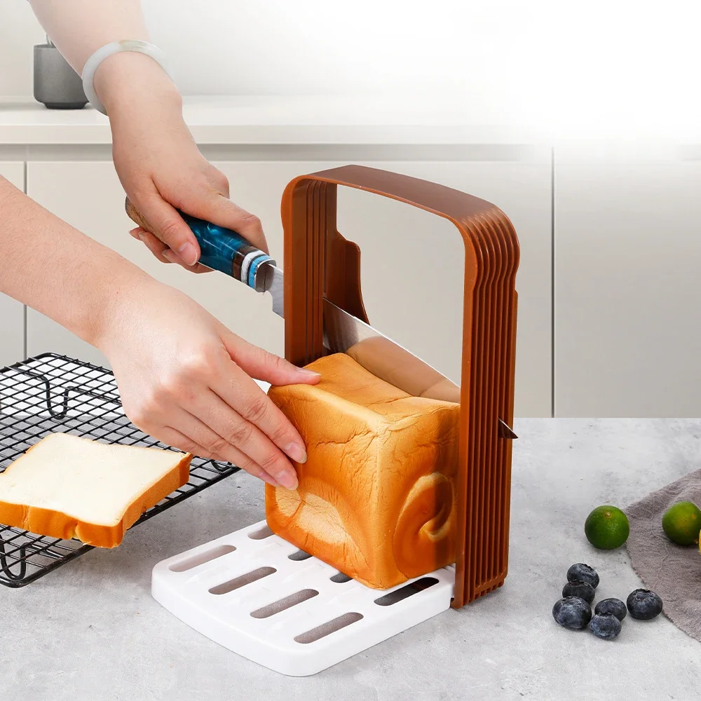 Foldable Bread Slicer with Adjustable Thickness 4 Foldable Bread Slicer with Adjustable Thickness - Image 4