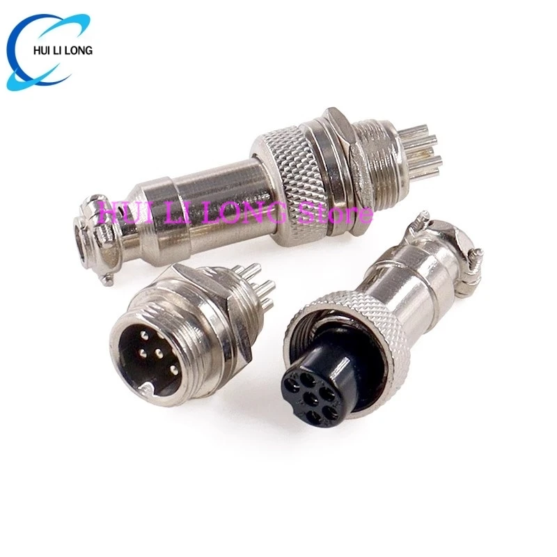 Waterproof GX Circular Connector Set with 2-15 Pins 3 Waterproof GX Circular Connector Set with 2-15 Pins - Image 3