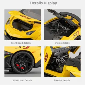Vivid 1:32 SVJ63 Sports Car Model 15 Sdca056524d5a489d986d35bff58a193bo
