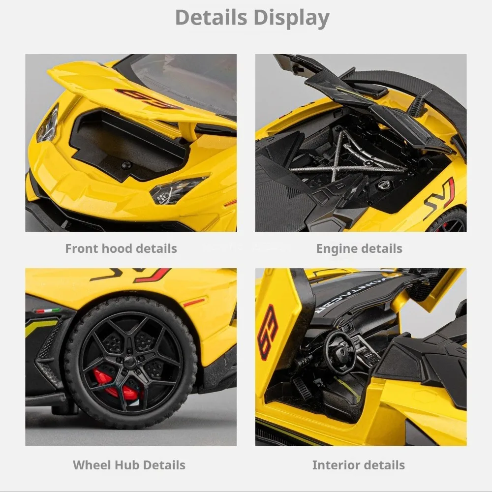 Vivid 1:32 SVJ63 Sports Car Model 6 Vivid 1:32 SVJ63 Sports Car Model - Image 6