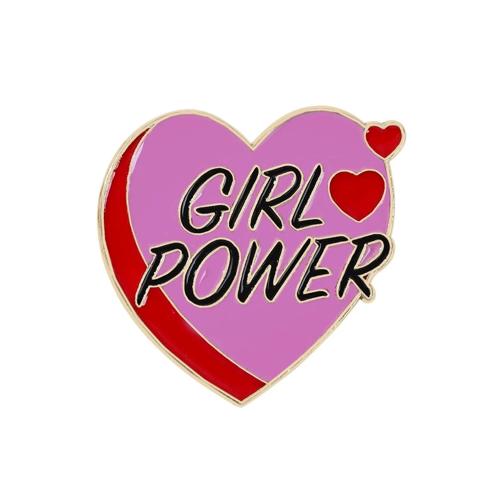 Girl Power Metal Badge for Fashion Enthusiasts 7 Girl Power Metal Badge for Fashion Enthusiasts - Image 7