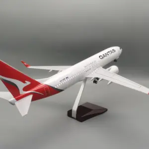 Qantas B737 Model Aircraft 47cm with LED Options 10 Sdcd2ce54d5e44a1ea4bf5412bff9d287v