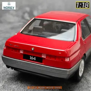 Red Alfa Romeo 164 1:18 Diecast Model 10 Sdcd3ba06c4e848f98015da99d7e1289du