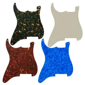 Left-Handed Strat-Style Pickguard with Shield