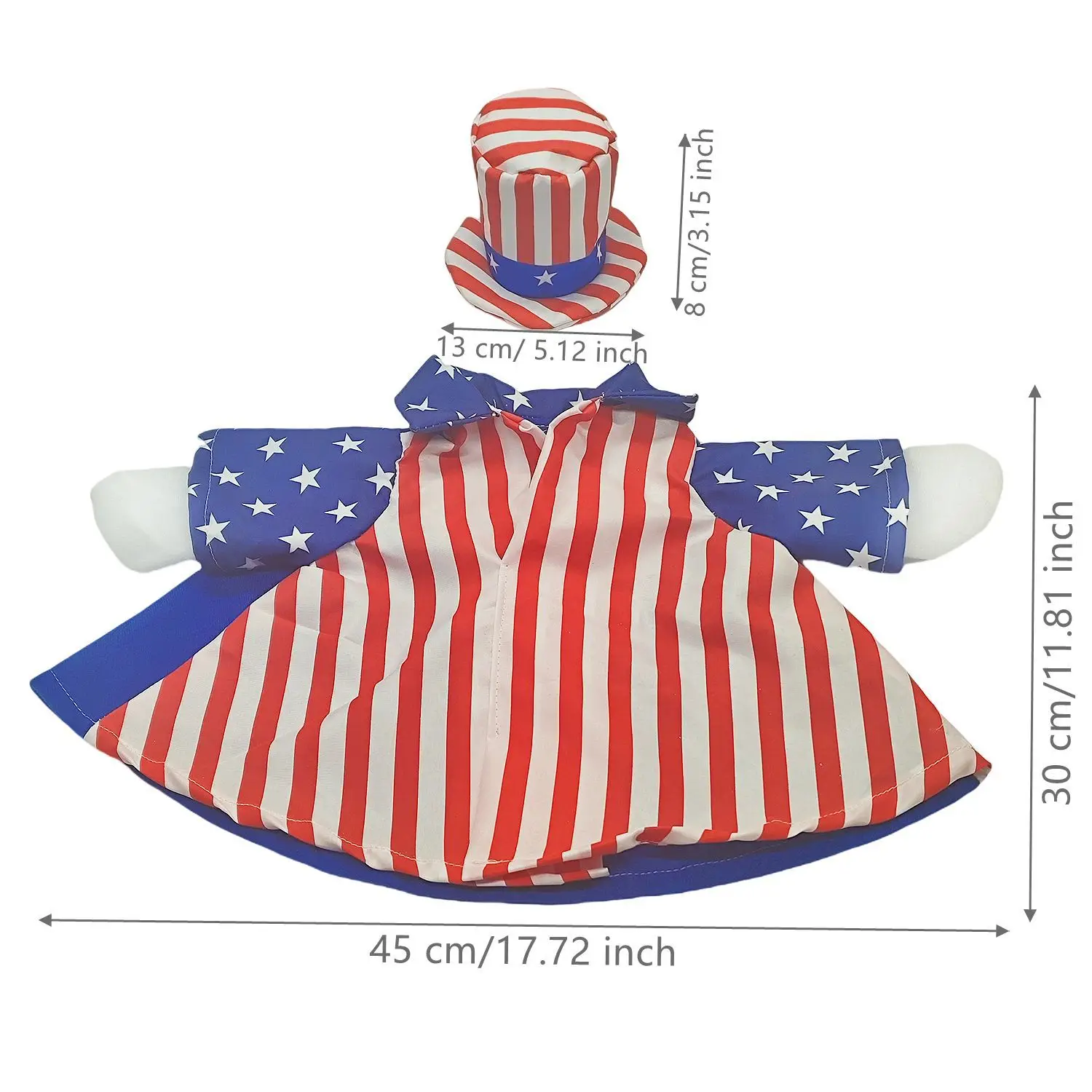 Patriotic July 4th Goose Decor 3 Patriotic July 4th Goose Decor - Image 3