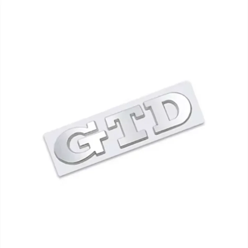 VW GTD Alloy Emblem Badge for Volkswagen 2 VW GTD Alloy Emblem Badge for Volkswagen - Image 2