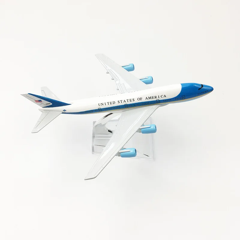 Air Force One B747 Diecast Model 16cm Collectible 4 Air Force One B747 Diecast Model 16cm Collectible - Image 4