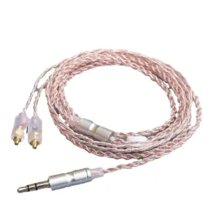 Premium 1.2m Silver-Plated Copper Headphone Cable