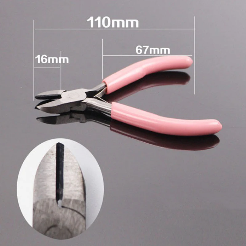 Elegant Mini Jewelry Pliers with Pink Handles 9 Elegant Mini Jewelry Pliers with Pink Handles - Image 9