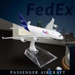 FedEx A380 Diecast Model Aircraft 16cm Scale 10 Sdda4a358dbef49ba835a416305fdeaf5a