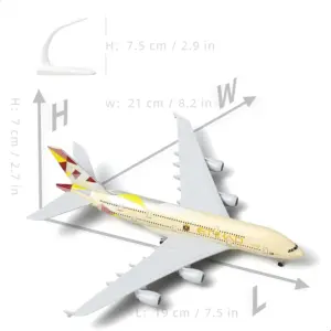 20cm Die-Cast Etihad A380 Model Aircraft 7 Sdded392bcb3c472ea85d5164c09a512dM