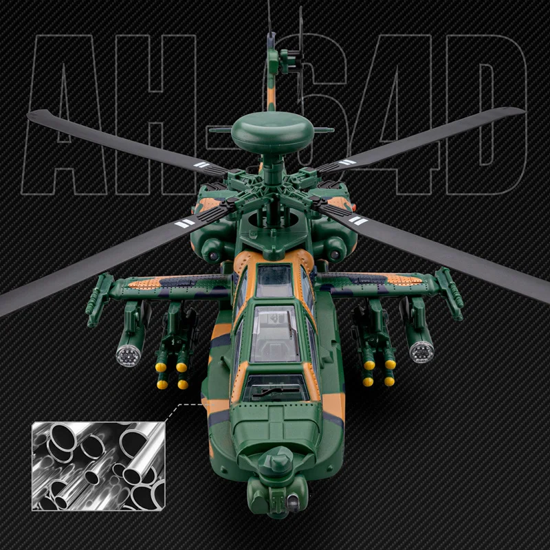 AH-64 Apache Scale Model 1:46 with Sound & Light 2 AH-64 Apache Scale Model 1:46 with Sound & Light - Image 2