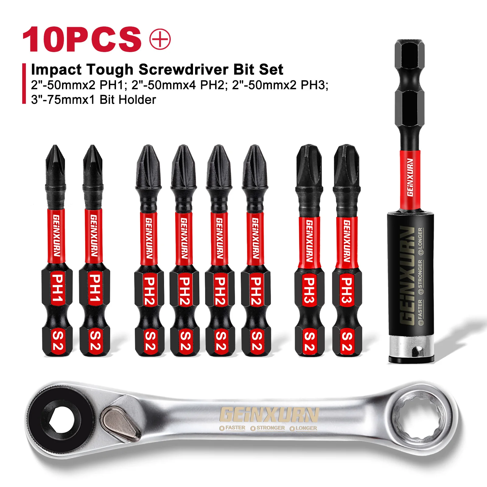Impact Screwdriver Bits Set for Professionals 7 Impact Screwdriver Bits Set for Professionals - Image 7