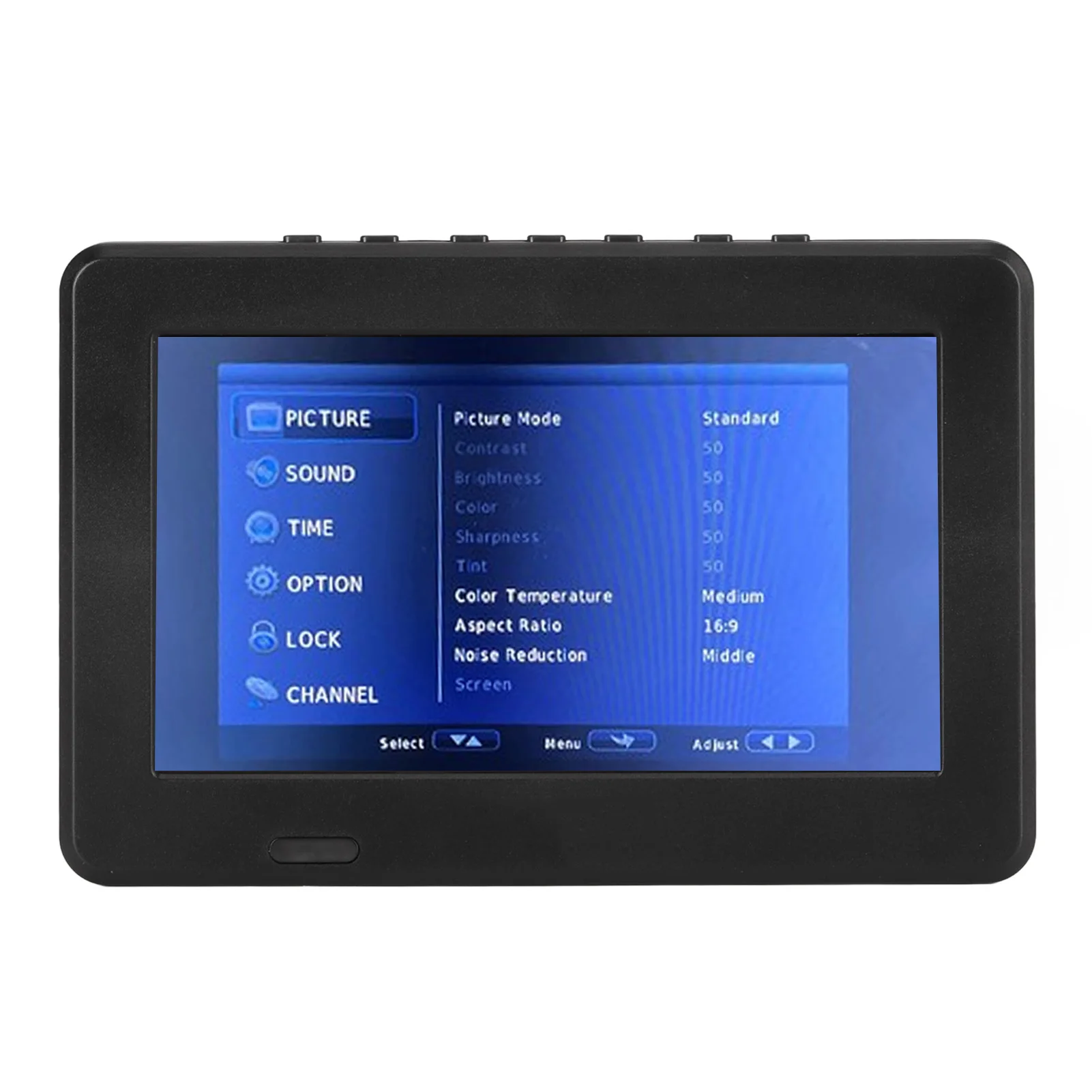 7-Inch Portable LED Digital TV with 1280x800 Display 5 7-Inch Portable LED Digital TV with 1280x800 Display - Image 5