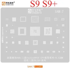 Samsung BGA Reballing Stencil for S8-S25 Ultra 15 Sde5b04ca15e2498d870affcc34ce1e2f9